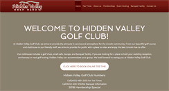 Desktop Screenshot of hiddenvalleylincoln.com