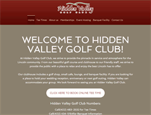 Tablet Screenshot of hiddenvalleylincoln.com